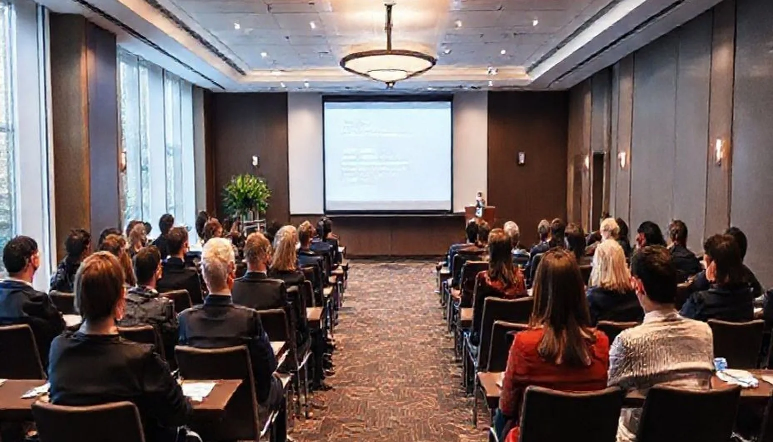 Corporate responsibility seminar room