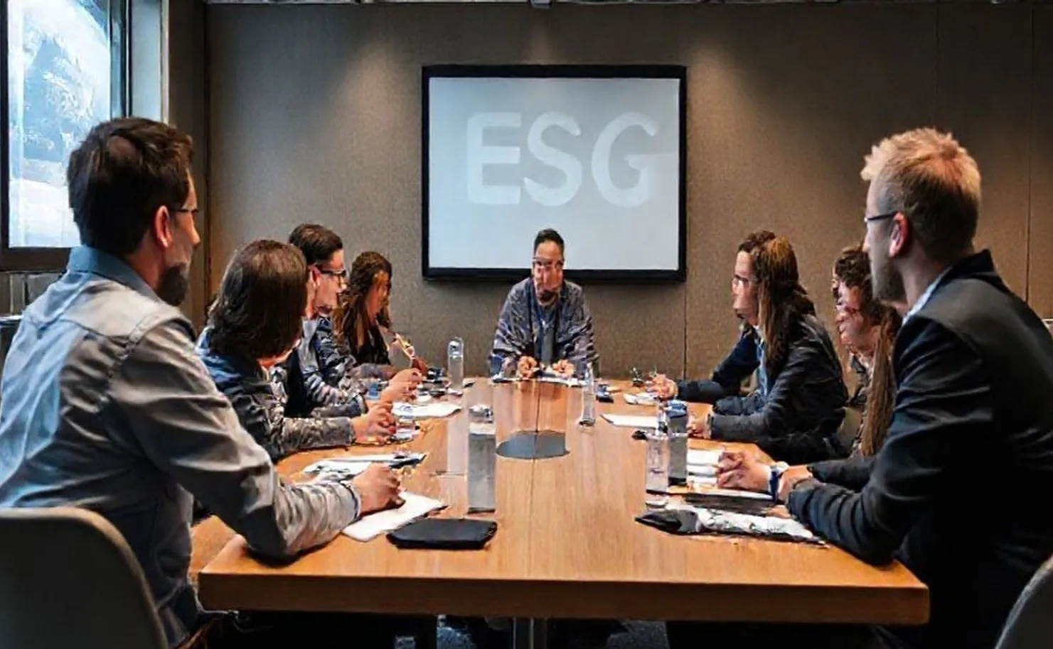 ESG strategy workshop professional
